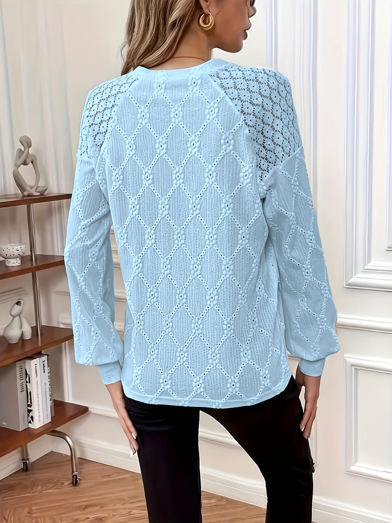 Ivy – Blusa con Detalles de Botones de Ojal