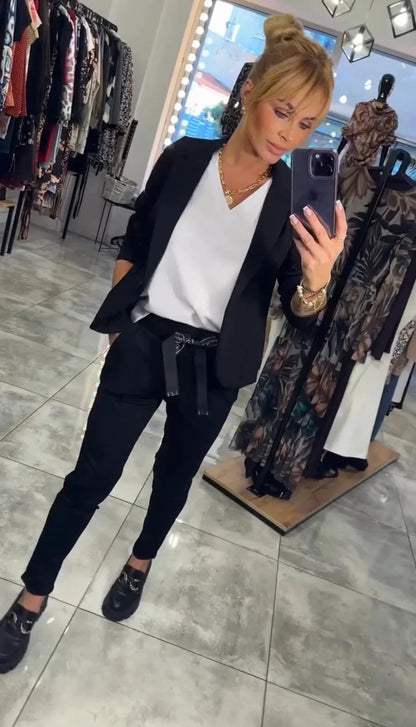 Ariane | Conjunto de Blazer y Pantalones Elegantes