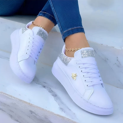 Aleena - Zapatos elegantes y brillantes para mujer