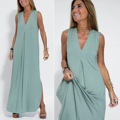 Olivia™ - Vestido de lujo cómodo con cárdigan