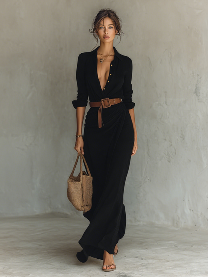 APHRODITE - EL VESTIDO MAXI DE SEDA ENCANTADA