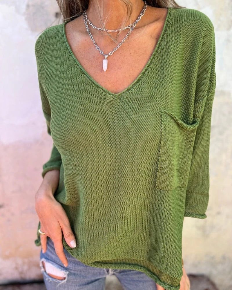 SEMBE - Top de Punto Boho