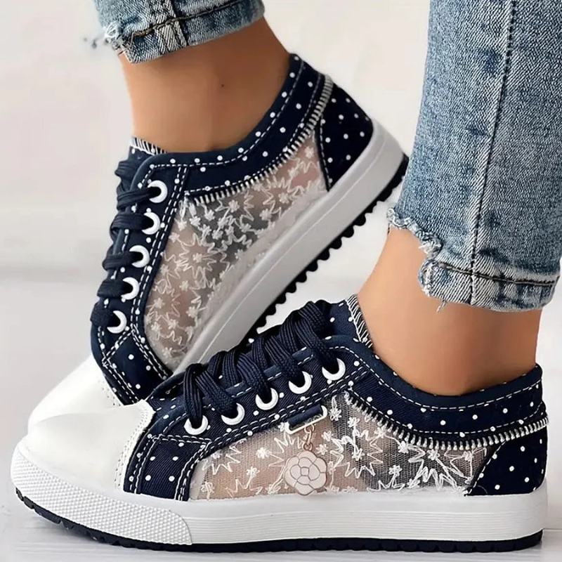 Elettra - Zapatillas florales ligeras