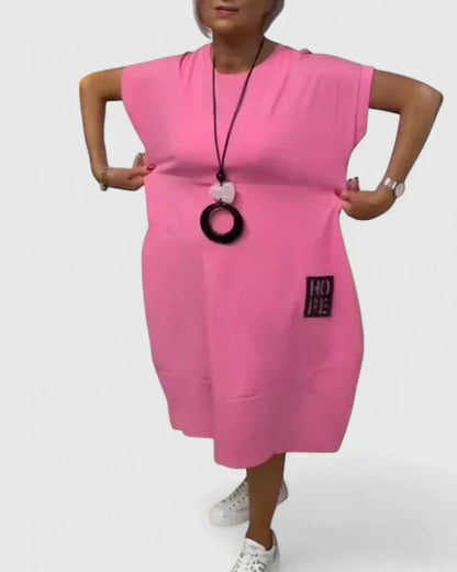 AUBREY – VESTIDO TÚNICA RELAJADO ESPERANZA