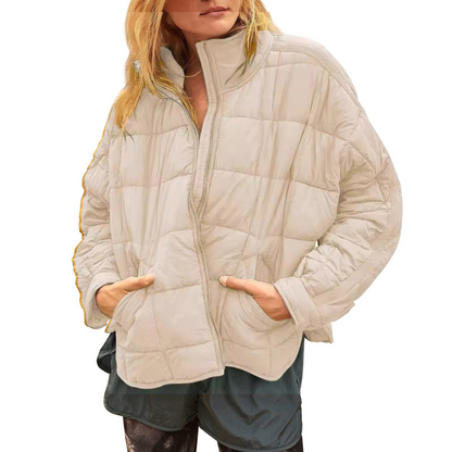 APRIL™ – Chaqueta Puffer Compacta y Ligera con Cremallera