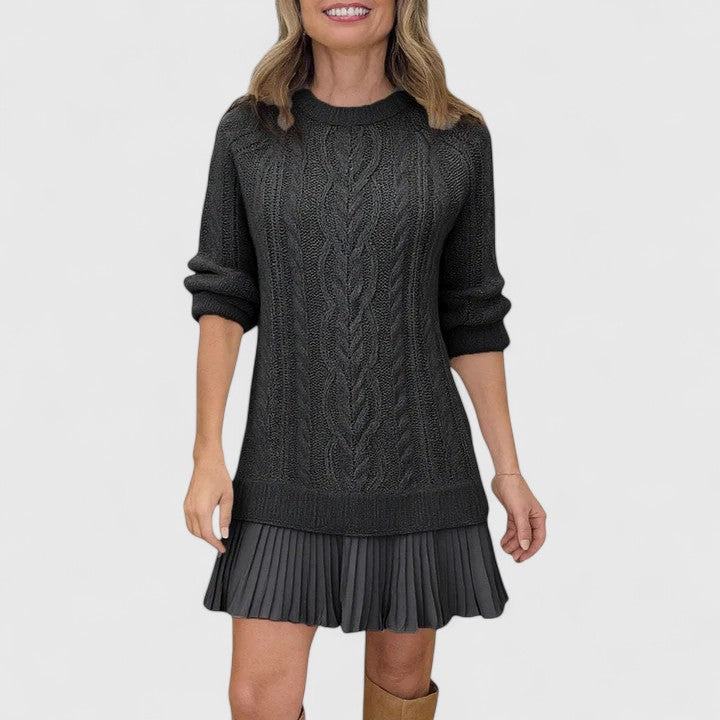 AMARA – VESTIDO DE SUÉTER DE PUNTO