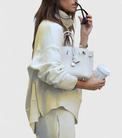 HAILEY – CONJUNTO DE DOS PIEZAS RELAJADO Y LUXE