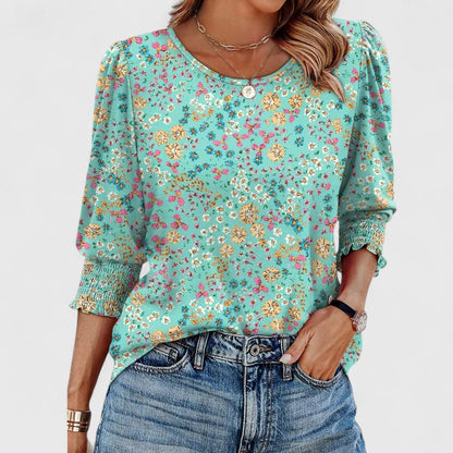 Solara | Elegante Top con Fruncidos