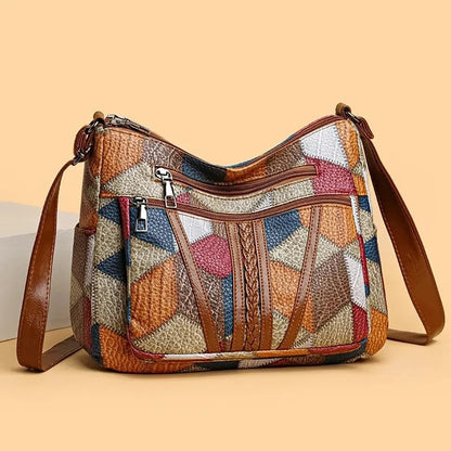 Bolso de Mano de Cuero PU Madge