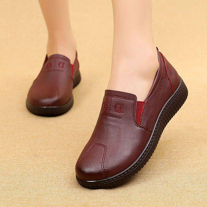 Mary - Elegantes Zapatos de Cuero Suave para Mujeres
