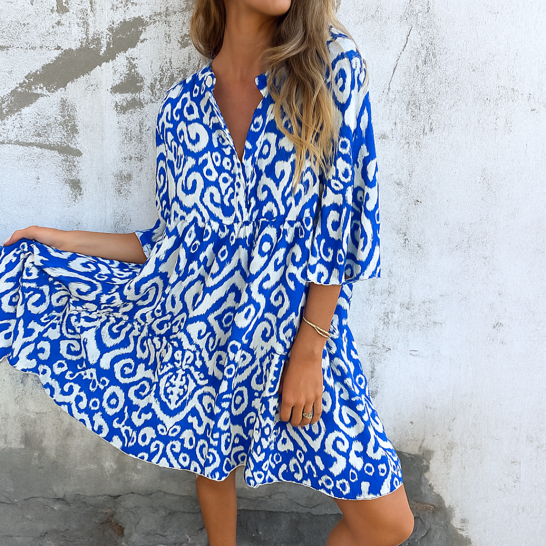 AVA – VESTIDO TÚNICA ESCAPADA VIBRANTE