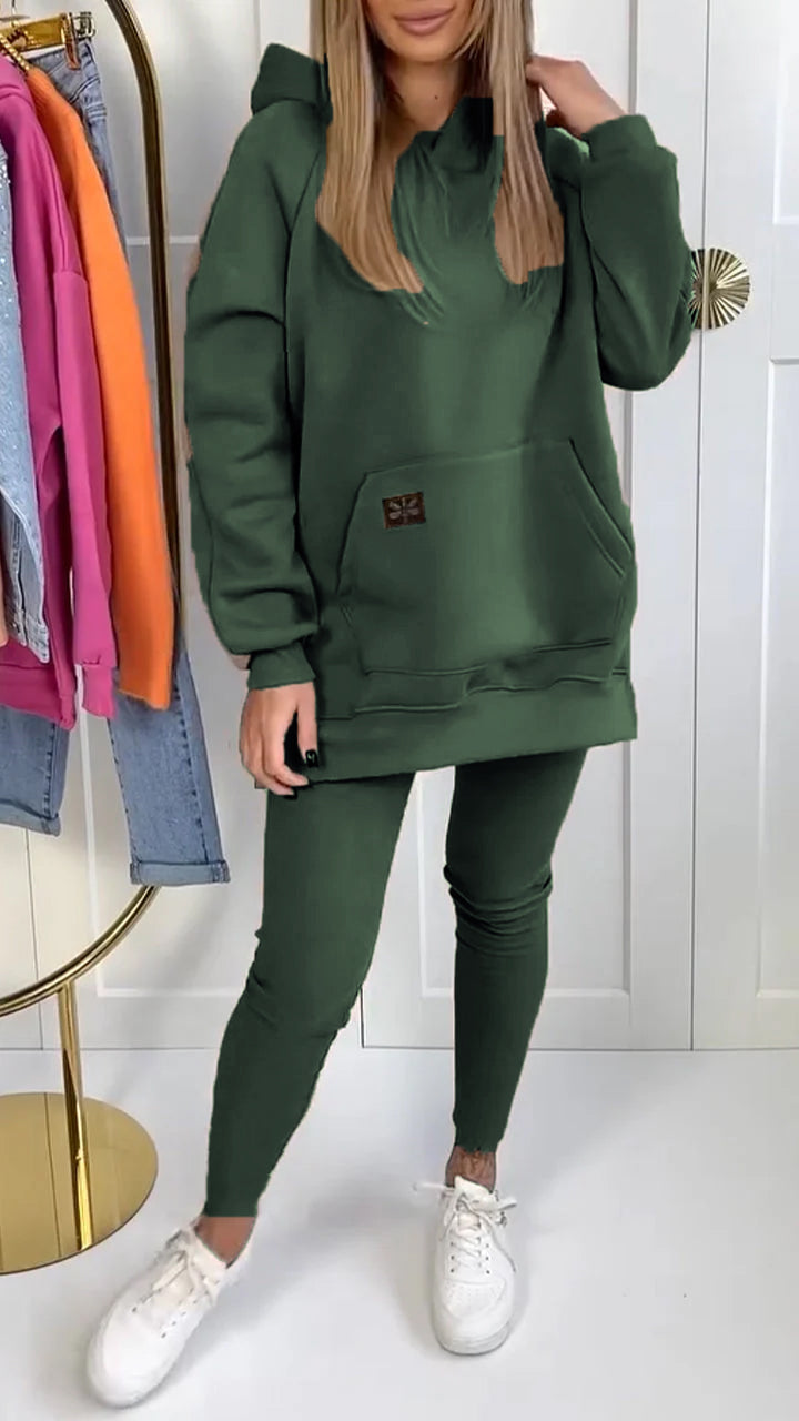 Nerina | Conjunto de Sudadera Casual y Leggings
