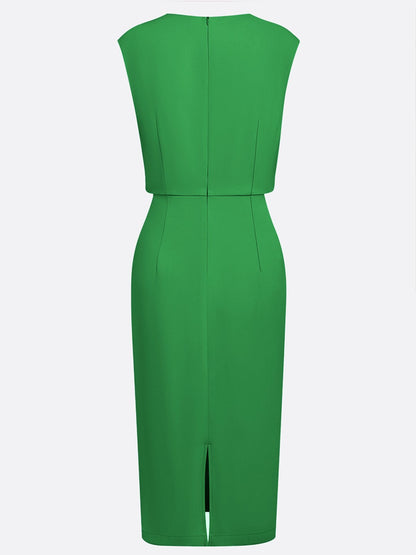 María | Vestido midi de diseñador