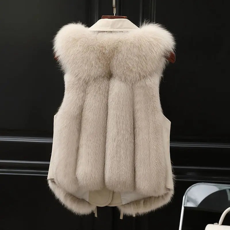 NEREIDA – CHAQUETA DE PIEL SINTÉTICA EMPRESARIA