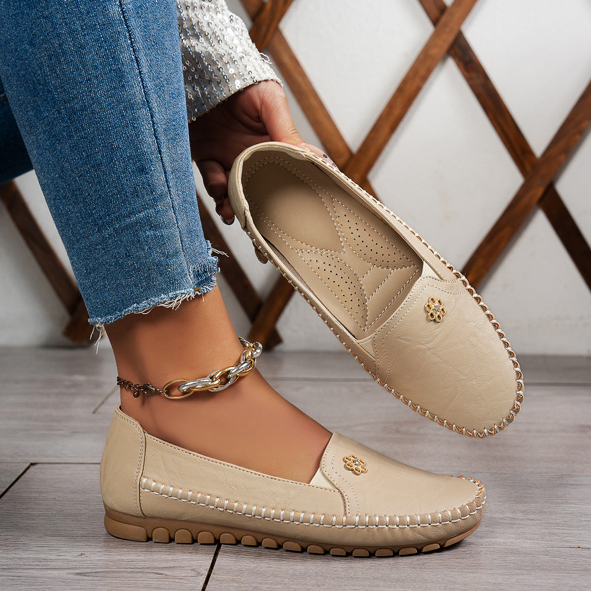 Sancia - Mocasines de Piel Suave