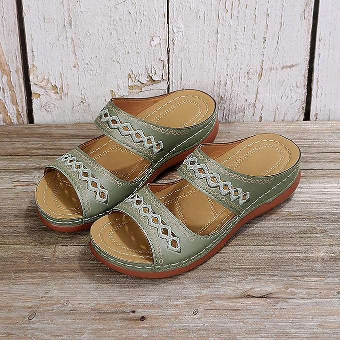 Alyssons - Sandalias ortopédicas cómodas para mujeres