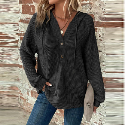 Zyrae™ | Sudadera V-Cuello Oversized