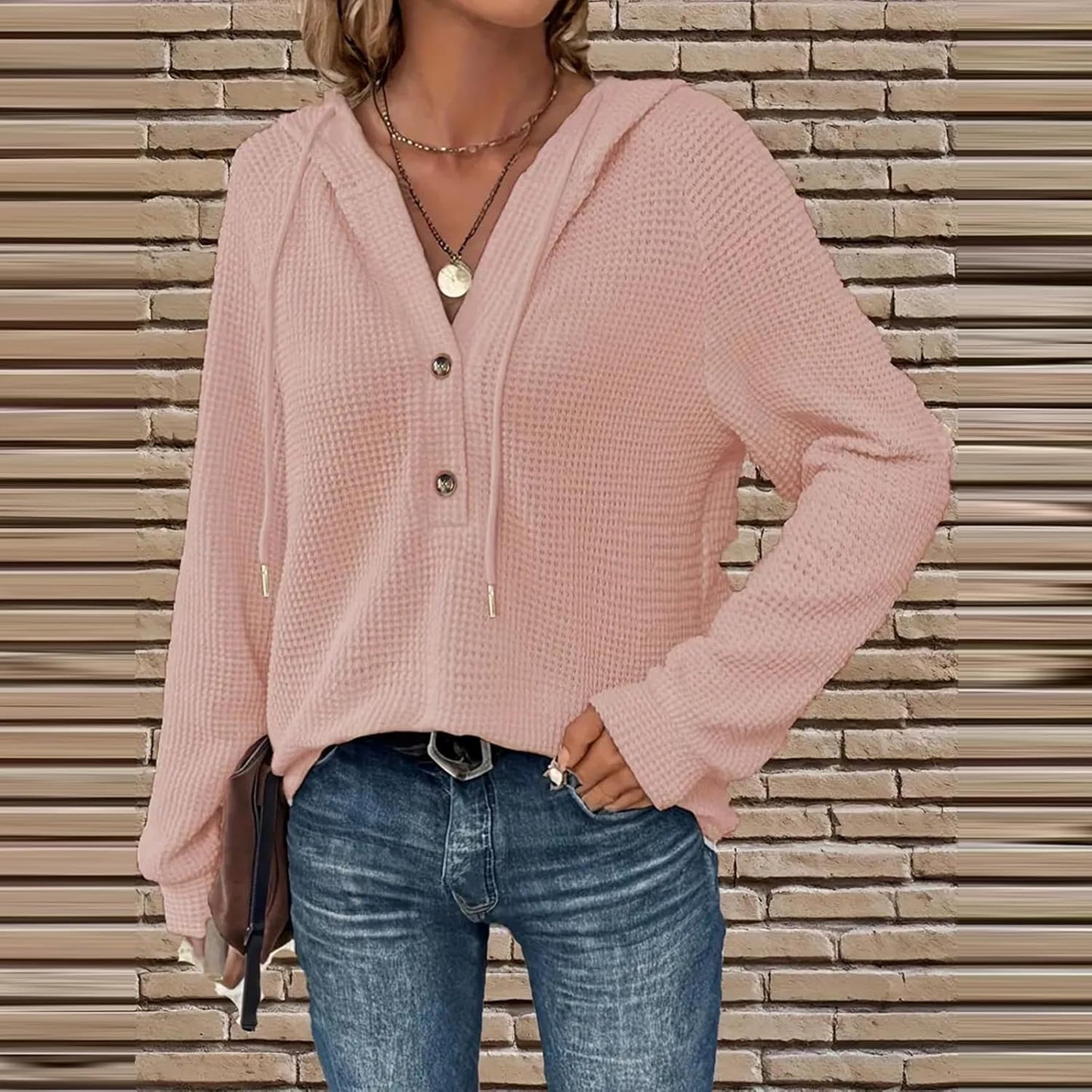 Zyrae™ | Sudadera V-Cuello Oversized