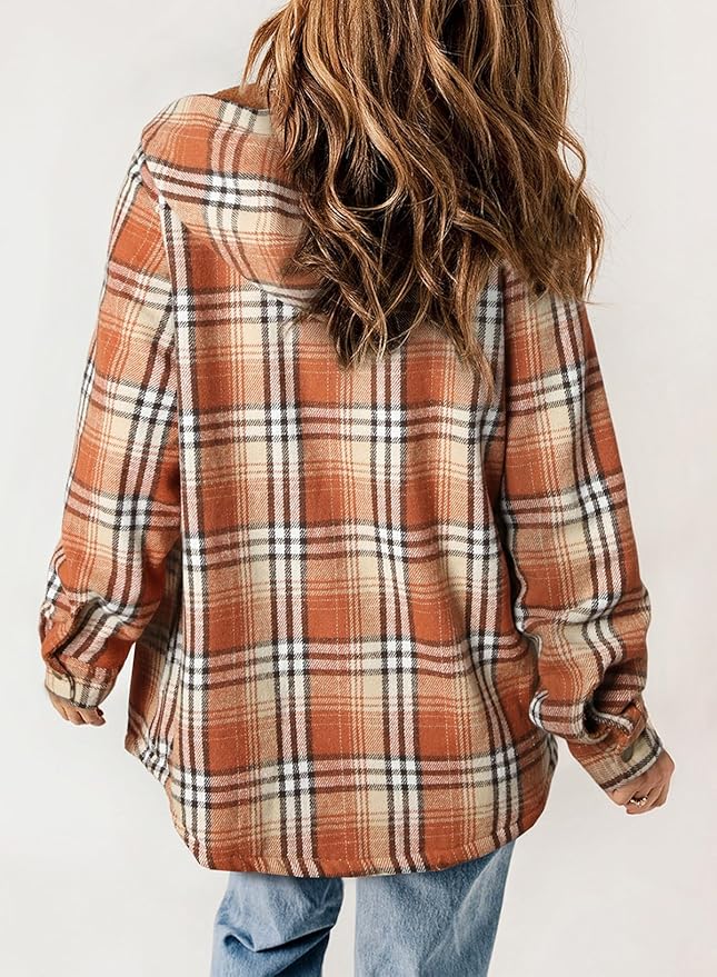 Chaqueta de Franela a Cuadros Elvessa