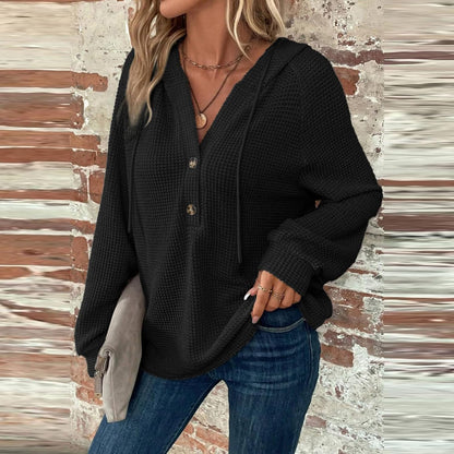 Zyrae™ | Sudadera V-Cuello Oversized