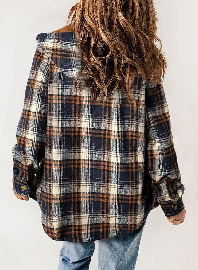 Chaqueta de Franela a Cuadros Elvessa