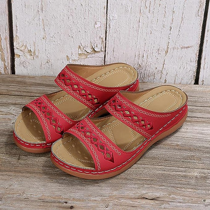 Alyssons - Sandalias ortopédicas cómodas para mujeres