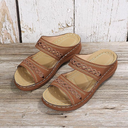 Alyssons - Sandalias ortopédicas cómodas para mujeres
