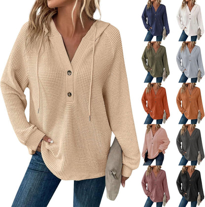 Zyrae™ | Sudadera V-Cuello Oversized