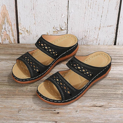 Allyssons - Sandalias ortopédicas cómodas para mujeres