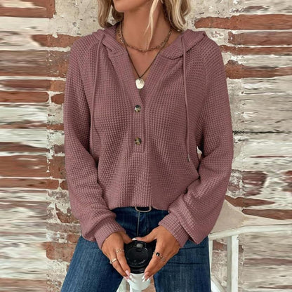Zyrae™ | Sudadera V-Cuello Oversized