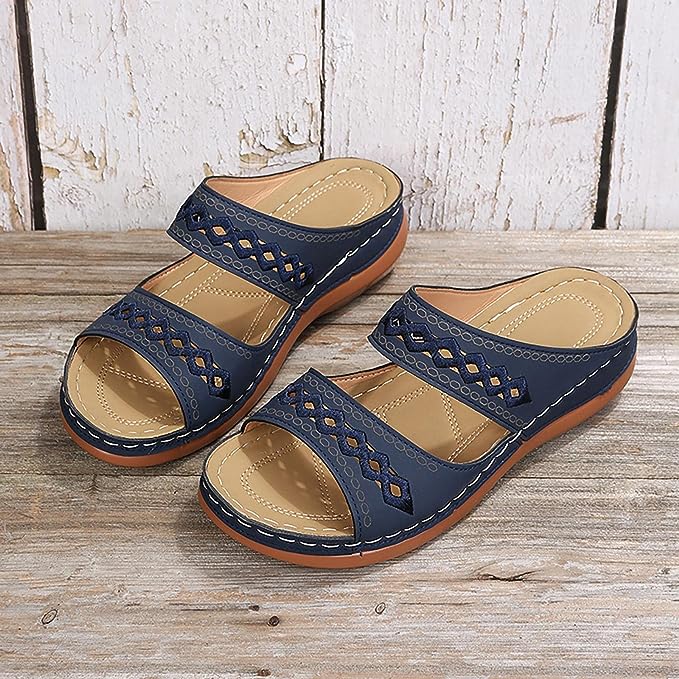 Alyssons - Sandalias ortopédicas cómodas para mujeres