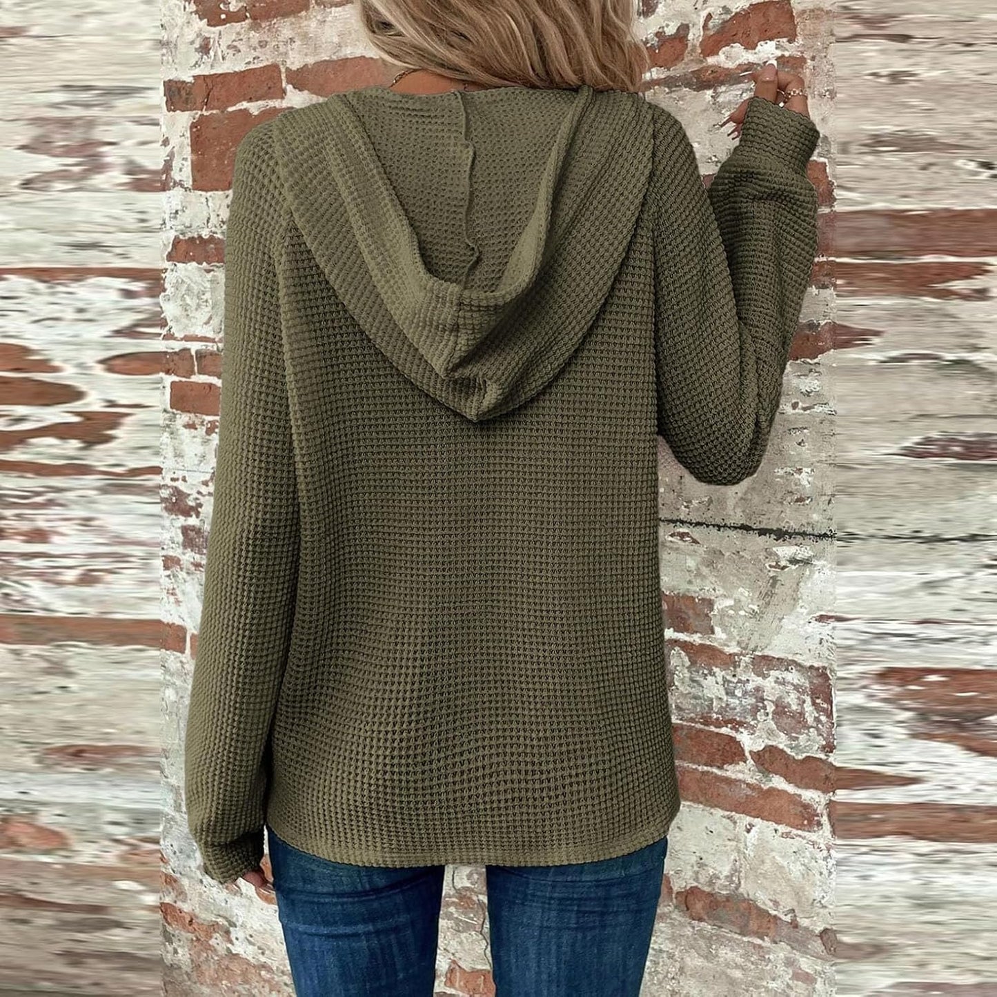 Zyrae™ | Sudadera V-Cuello Oversized