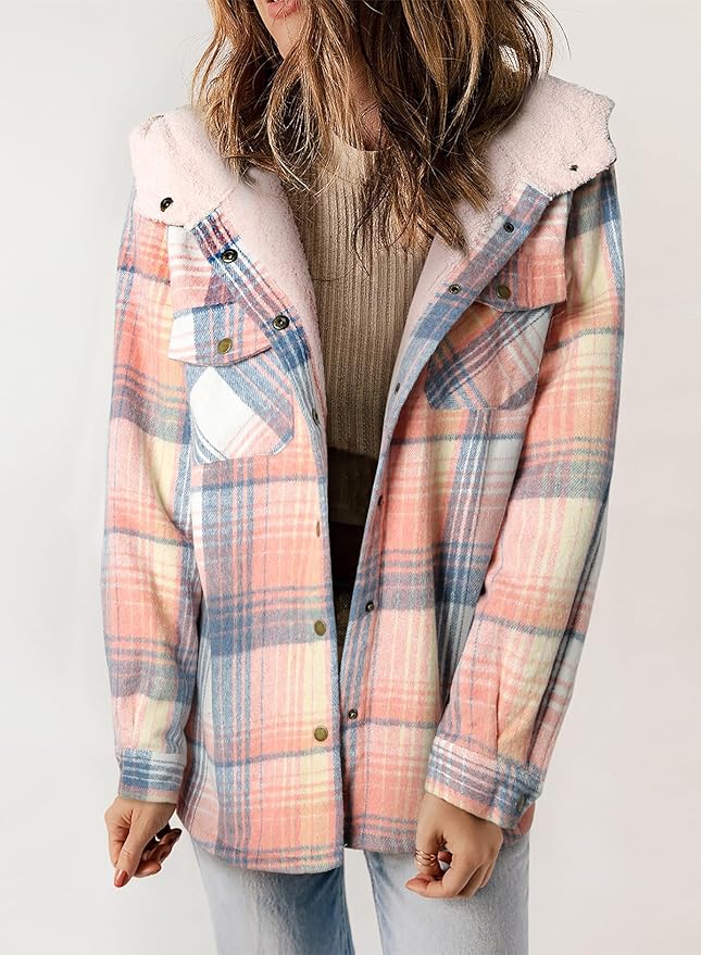 Chaqueta de Franela a Cuadros Elvessa