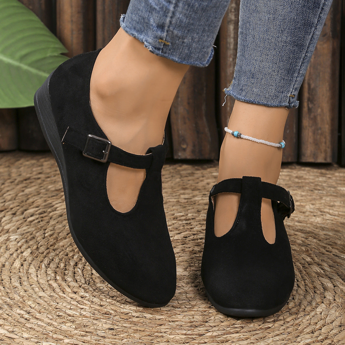 Caro - Zapatos de Terciopelo Suave