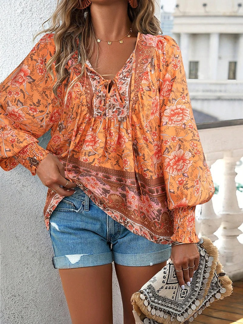 Helena™ - Top Floral de Verano