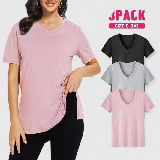 Samantha | Camiseta Confortable (Paquete de 3)