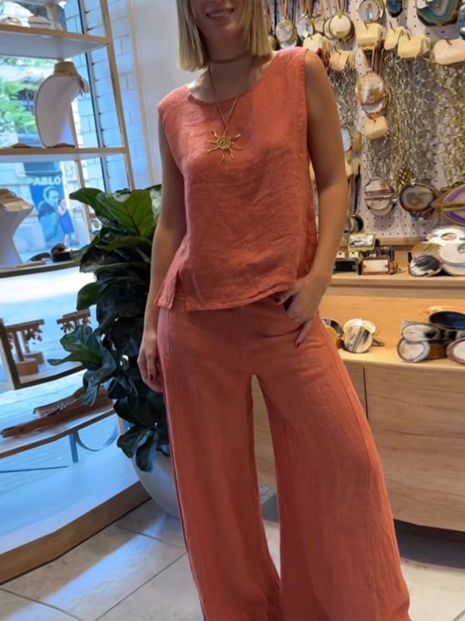 Audrey – Mono de Verano Sin Mangas y Ligero