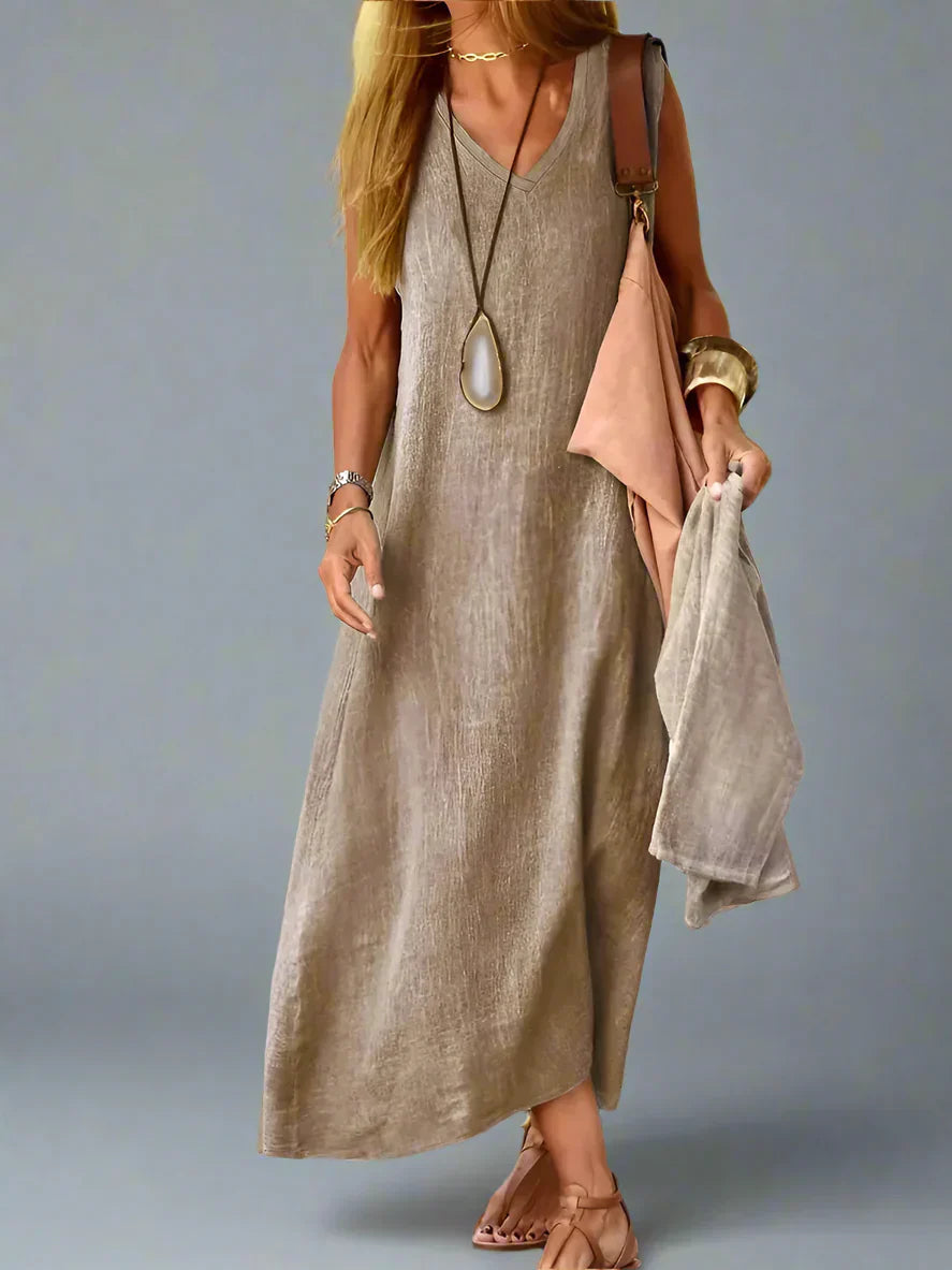 Hedwig | Vestido de Verano con Corte Fluido y Estilo Natural