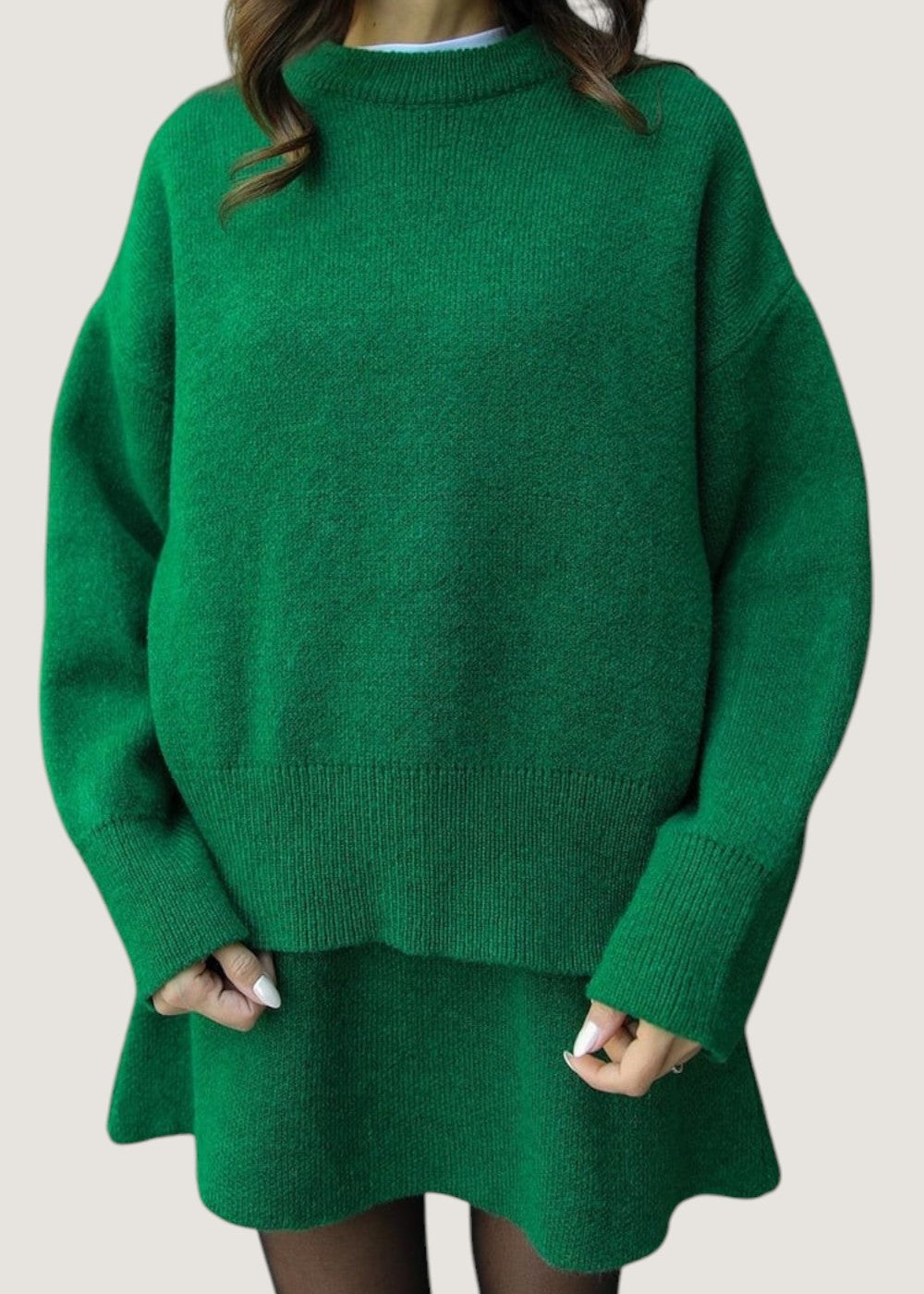 Conjunto de punto acogedor