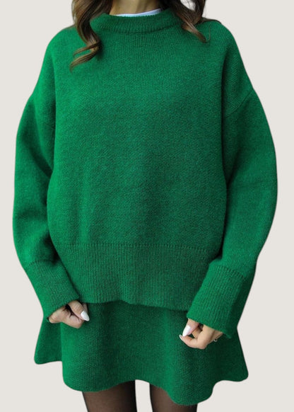 Conjunto de punto acogedor