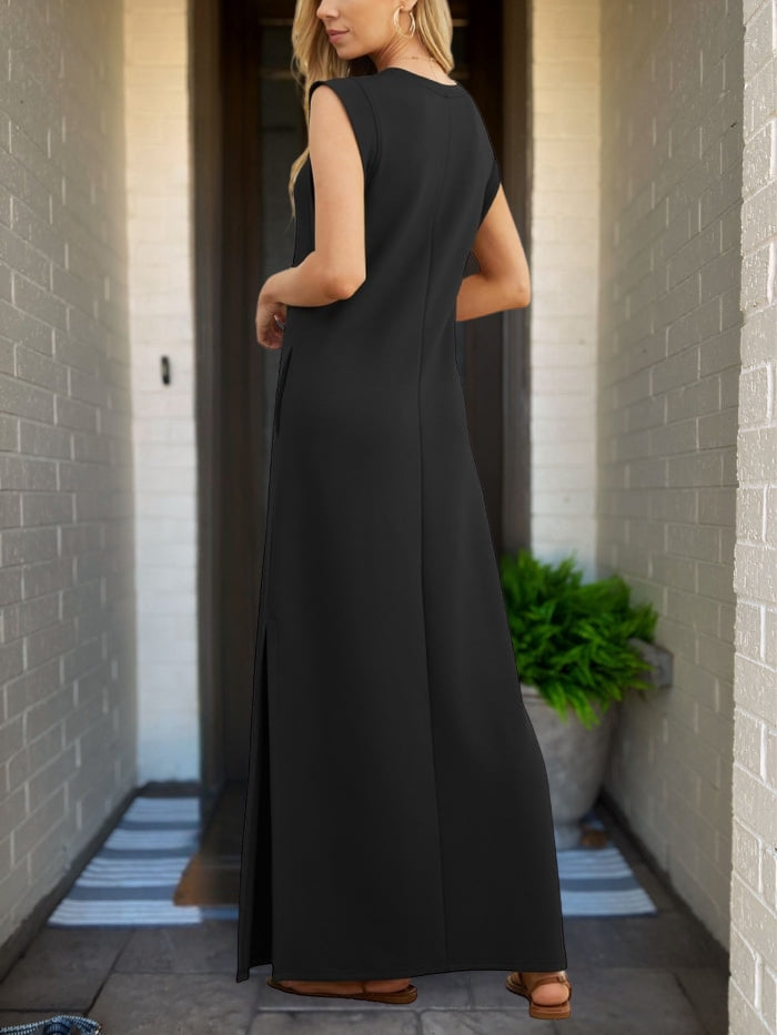 Riley™ - Vestido de Lino Elegante con Detalles Hechos a Mano