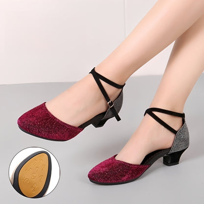 Carrie - Elegantes Sandalias Brillantes para Mujeres