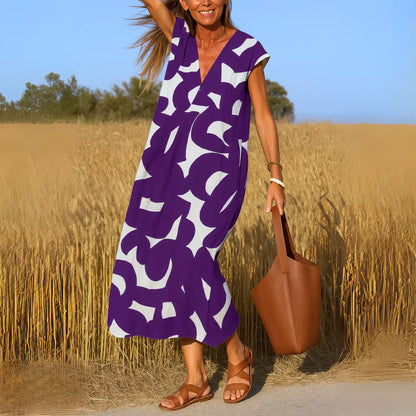 Tatiana™ | Vestido Maxi con Detalles de Bordado.