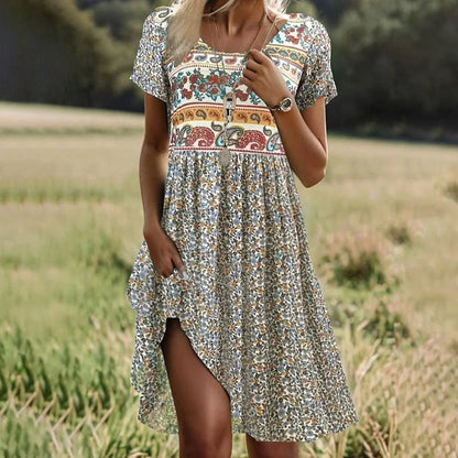 Luna™ - Vestido Brisa Bohemio