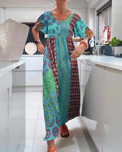 MAYA – VESTIDO MAXI ESCAPE VIBRANTE
