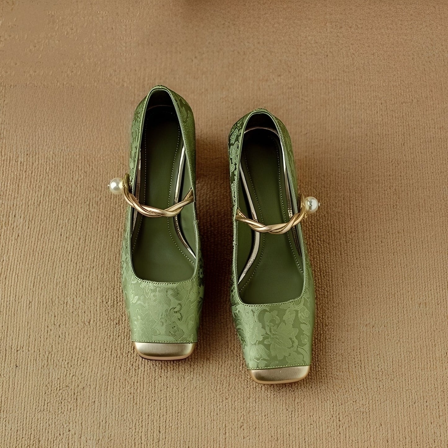 Rhonda - Elegantes zapatos de tacón bloque para mujeres
