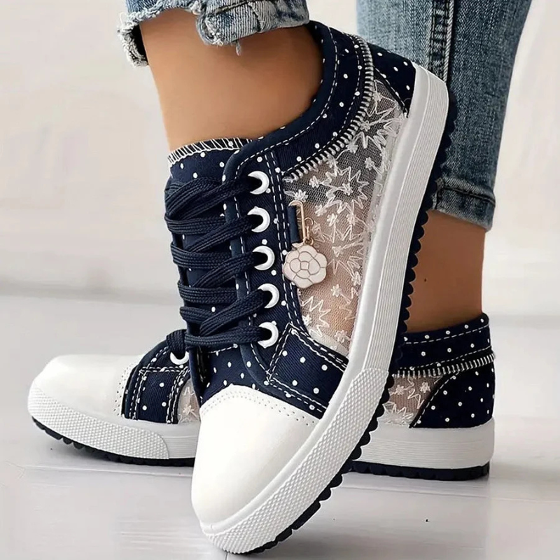 Elettra - Zapatillas florales ligeras