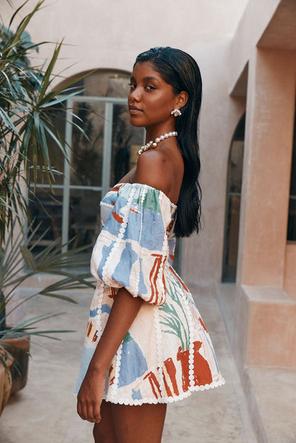 LUMIÈRE – ELEGANTE VESTIDO DE VERANO LARGO PARA LA NOCHE