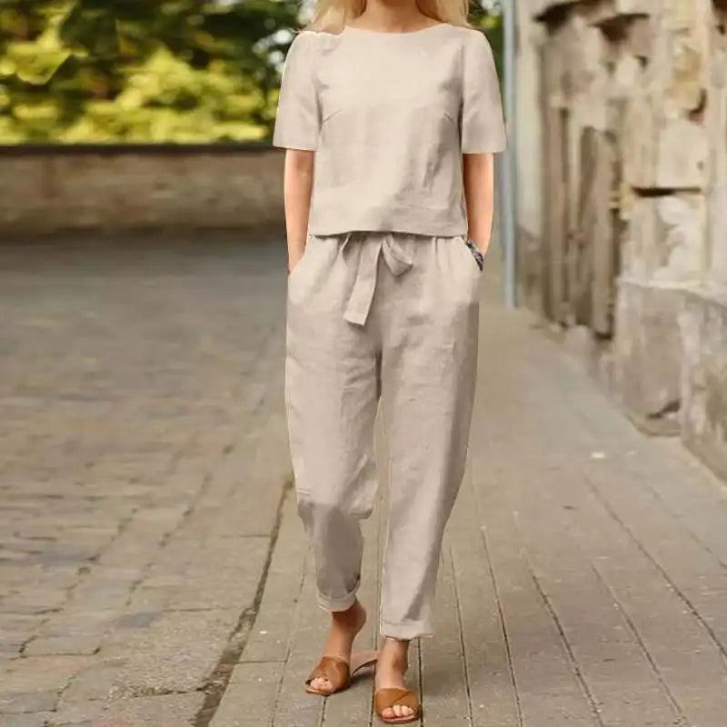 Conjunto de Lounge Chic de Dos Piezas Charm