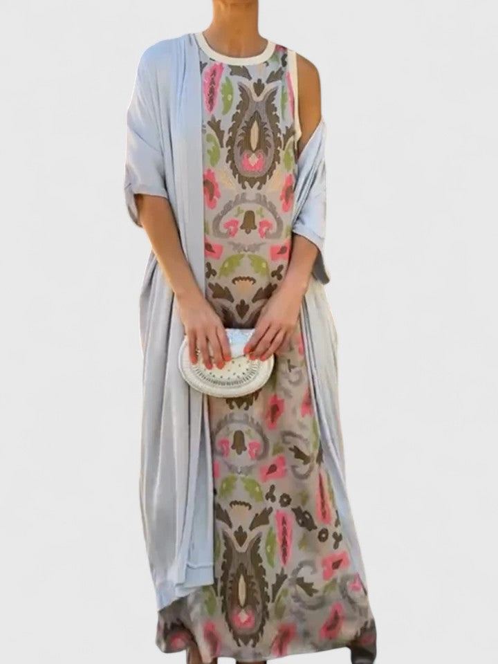 SHIELA – VESTIDO MAXI BOHO ELEGANTE